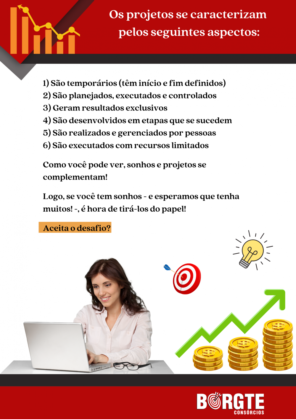 Transforme sonhos em projetos